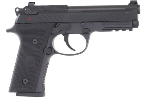 Beretta 92X RDO GR Centurion Mid Size 9mm, 4.3" Barrel, Black, Fixed Front Sights, Decocker, Front Picatinny Rail, Optic Ready, 2x15rd