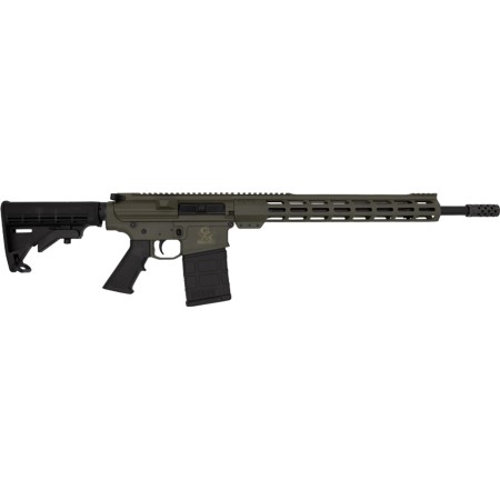 GLFA Gl-10 RIA 308 Win, 18" Barrel, ORC OD Green, Nitride 10rd