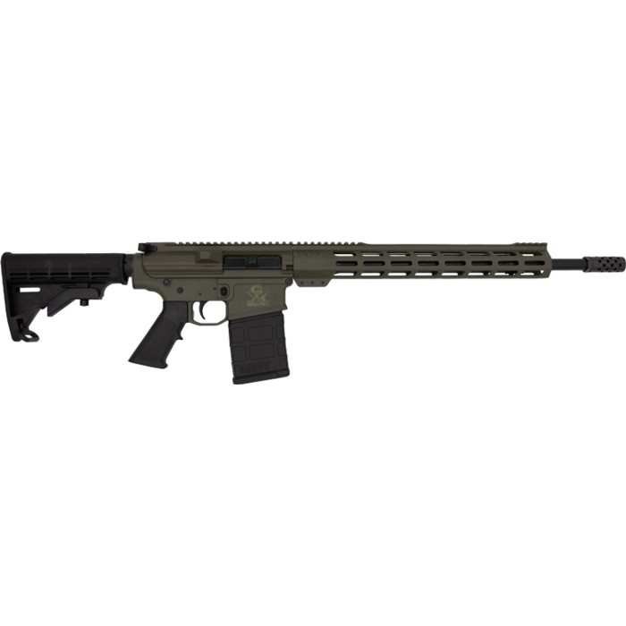 GLFA Gl-10 RIA 308 Win, 18" Barrel, ORC OD Green, Nitride 10rd