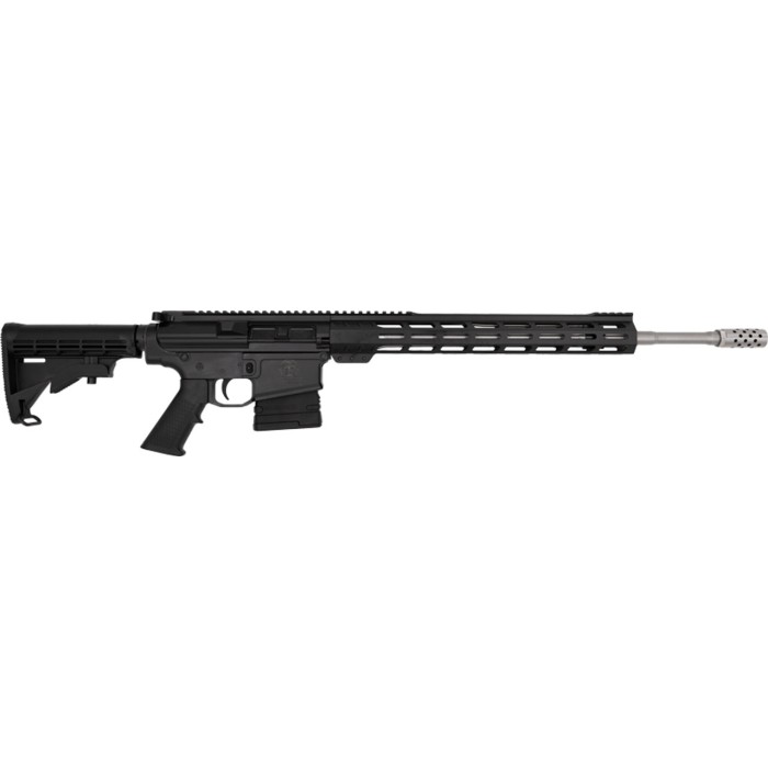 GLFA Gl-10 RIA 6.5 Creedmoor, 20" Barrel, ORC Black, Stainless, 10rd