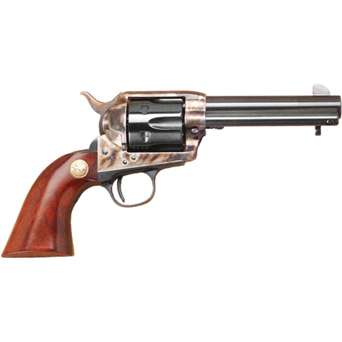 Cimarron Model P .32 WCF, 4.75" Barrel, Case Hardened Finish, Walnut Grip, 6rd