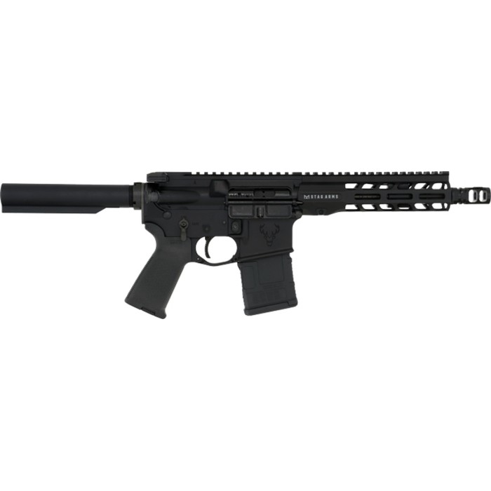 Stag Arms Stag-15 Tactical Pistol 300 Blk, 8" Barrel, Black, 20