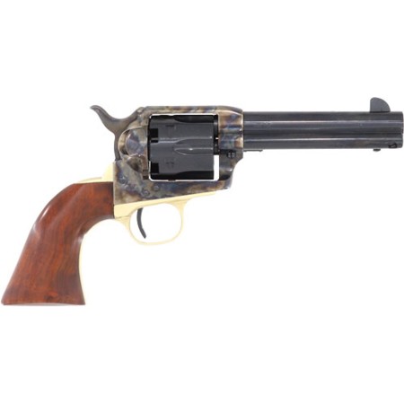 Cimarron Model P Blackpowder 44 Cal, 4.75" Barrel, Blued, Walnut Grips, 6rd