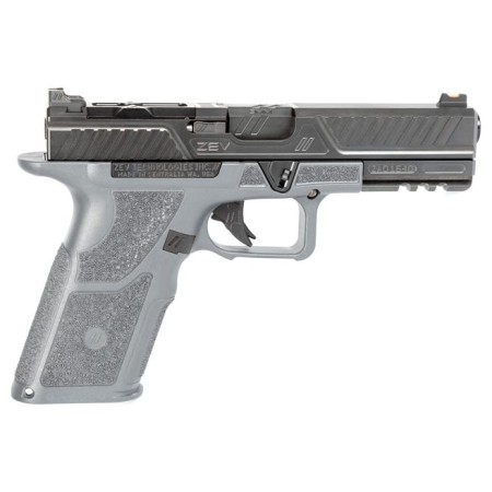 Zev Technologies OZ9 Combat Gray Frame 9mm 4.49" Barrel 10-Rounds 2 Mags