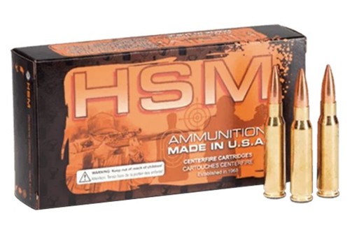 Hsm Ammo .45-70 Govt. 400gr. - Jacketed Flat-nose 20-pack <