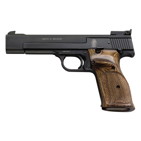 Smith & Wesson 41 Rimfire 22 LR 10+1 Wood/Blued