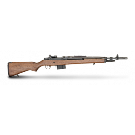 Springfield Armory M1A Scout Squad Walnut .308 Win 18" Barrel 10-Rounds Adjustable Rear Sight