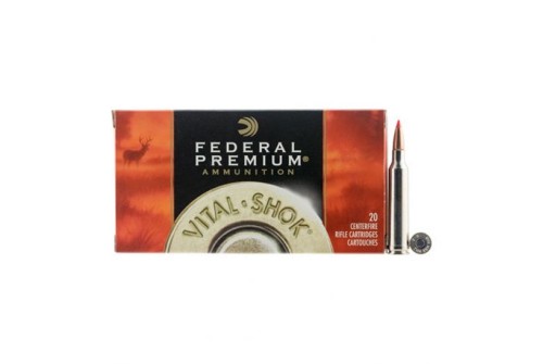 Federal Vital-Shok 7mm Remington Magnum 150 gr Nosler Ballistic Tip 20 Rounds Ammunition - P7RH