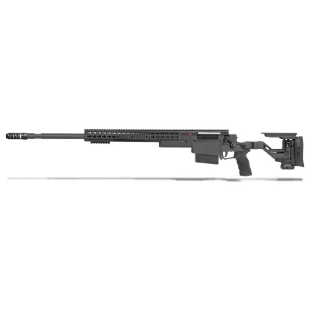 Accuracy International AXSR Folding Left Hand Rifle .300 Norma Mag Black 27