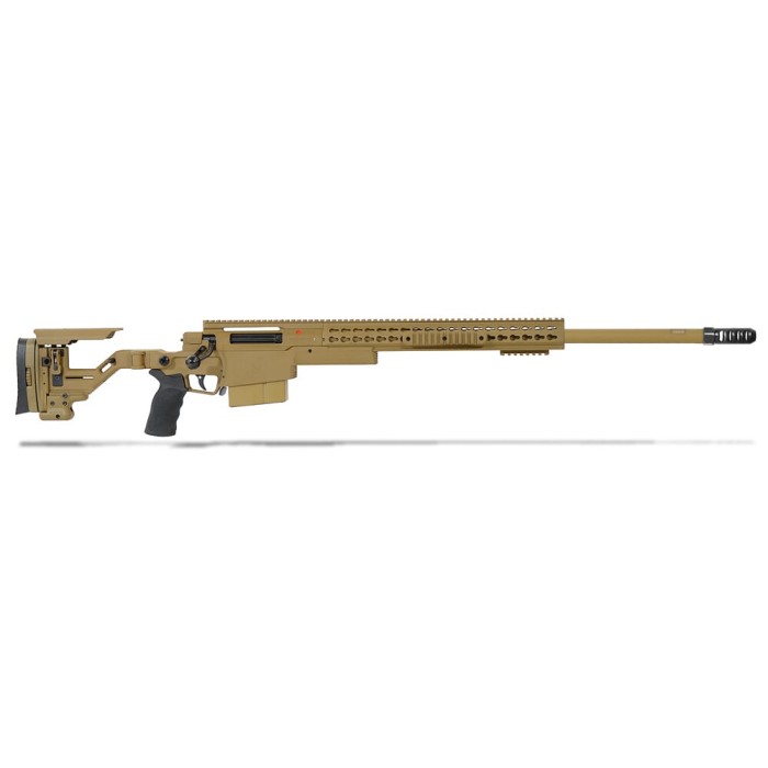 Accuracy International AXSR Folding Rifle .338 Norma Mag Dark Earth 27