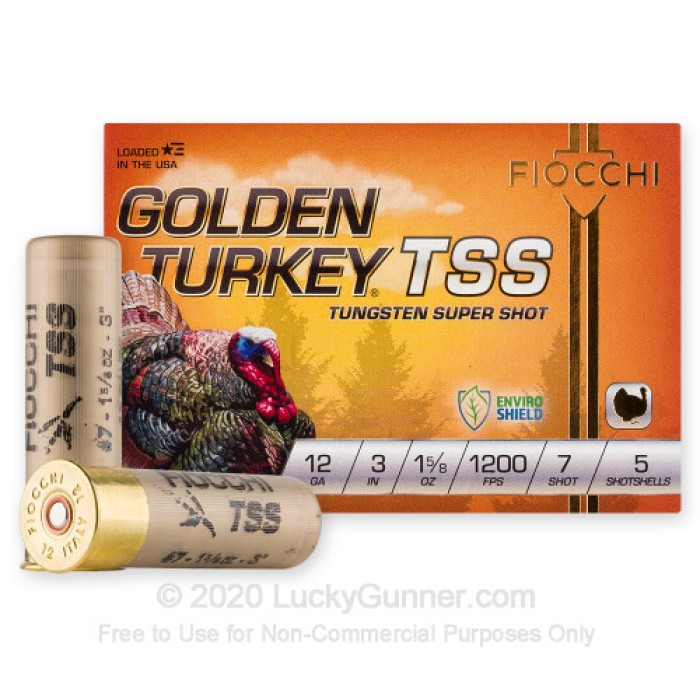 FIO GOLDEN TURKEY 12GA 3 #7 TSS 5/10