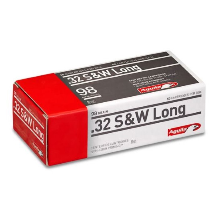 Aguila 32 S*W Long 98gr Soft Point Ammunition 50rds - 1E322340