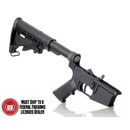 APF AR15 COMPLETE BILLET LOWER W/M4 BUTTSTOCK