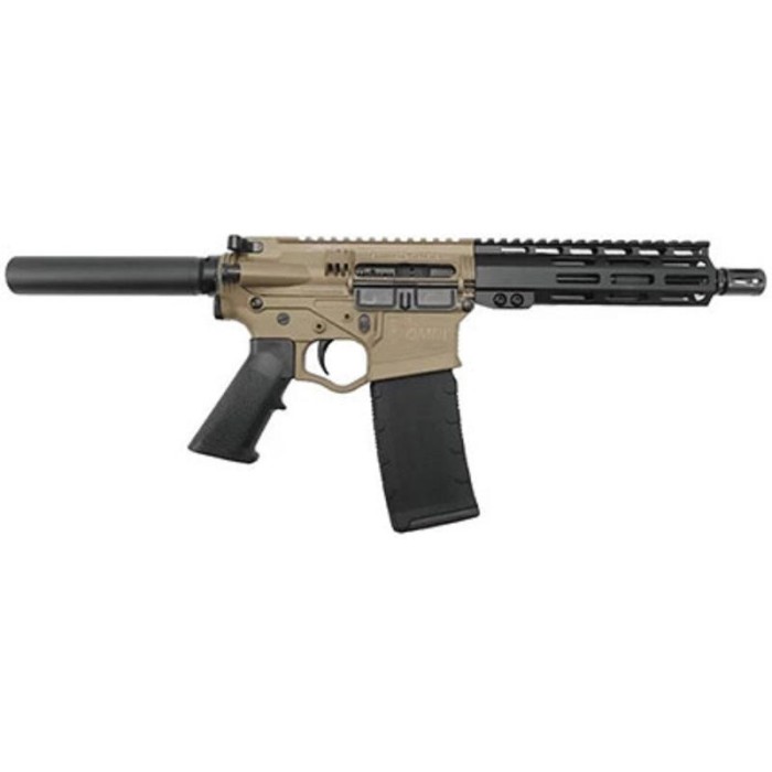 Ati Omni Hybrid Maxx P4 AR Pistol - Fde  300 Blk  8.5" Barrel  7" M-Lok Rail  30Rd Mag ATIGOMX300MP4FDE