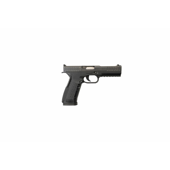 American Precision Firearms, Strike One HGA, 9mm 5" Bull Barrel, 17rd, Black, 3 Dot Sights