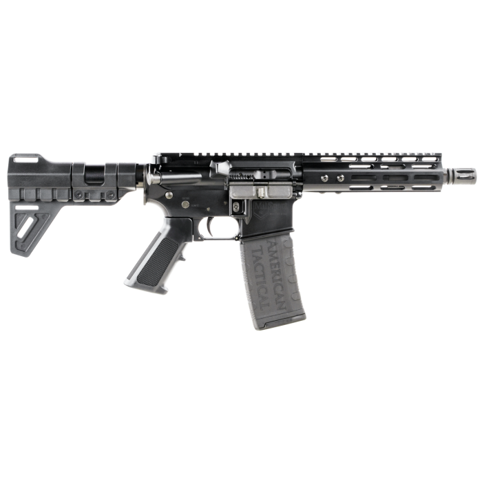 ATI Mil-Sport AR-15 5.56/.223, 7.5" Barrel, M-LOK, No Brace, Black, 30rd