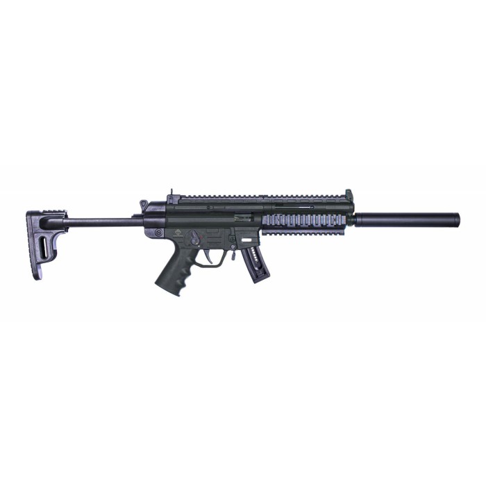 GSG GSG-16 Carbine .22 LR, 16.25" Barrel, Collapsible Stock, OD Green, 10rd