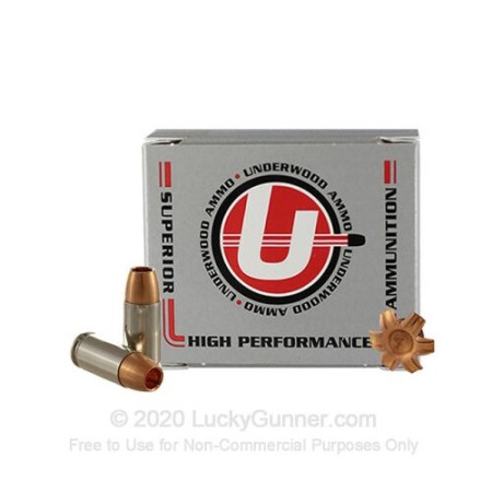 9mm - 70 Grain HERO Maximum Expansion - Underwood - 20 Rounds