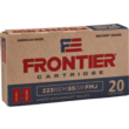 Frontier 223 Remington 55 Grain Full Metal Jacket 500 Round Case