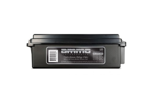 Ammo Inc 150 gr FMJ 7.62x51mm Ammunition, 120 Round Ammo Can - 762150FMJ-B120