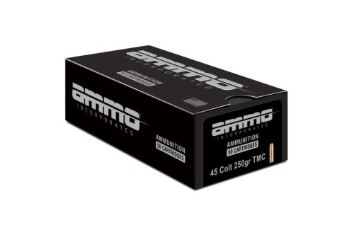 Ammo Inc Signature 250 gr TMC 45 Colt Ammunition, 50 Rounds - 45C250TMC-A50