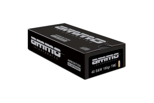 Ammo Inc 40 S&W Ammo 180 Grain TMC 50rds - 40180TMC-A50