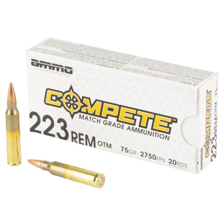 AMMO INC 223 REM 75GR OTM COMPLETE MATCH AMMUNITION