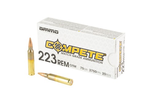 AMMO INC 223 REM 75GR OTM COMPLETE MATCH AMMUNITION