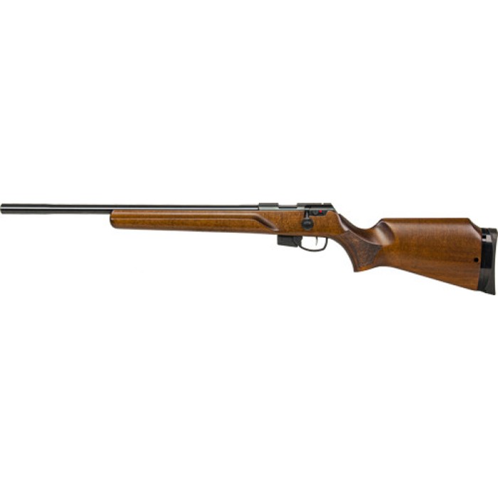 Anschutz 1761l Hb Mpr .22lr - 21.4" Blued/hardwood 2-stg Lh