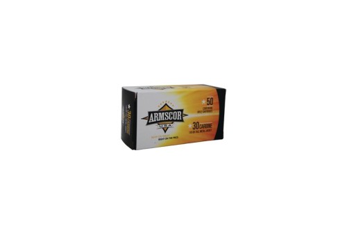 Armscor 30 Carbine 110gr FMJ Ammunition 50rds - FAC30C-1N