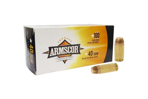 Armscor 40S&W ARM50316 180 Grain Full Metal Jacket Ammunition - 1200rd Case - Dirty Bird Industries