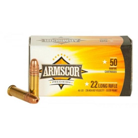 ArmsCor 29 gr Solid Point .22 Short Ammo, 50/box - 50415