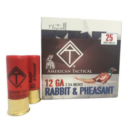 American Tactical Game Load 12Ga 2.75 1Oz BB 250/1 ACL12GBBC