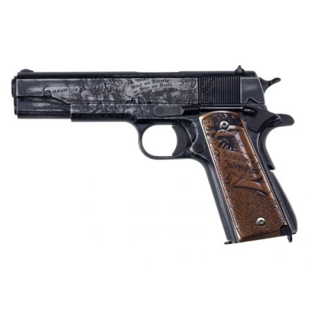 Auto-Ordnance Revolution 1911 5" .45 ACP Pistol, Midnight Blue Cerakote - 1911BKOC7