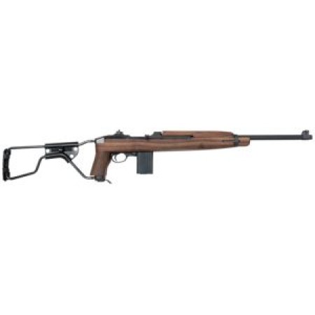 Auto-Ordnance Aom150 M1 Carbine Paratrooper 30 Carbine  18" Barrel 15+1, Black Parkerized Metal Finish, Black Folding Stock, Wood Grip, Crossbolt Safety AOM150C1 602686422017