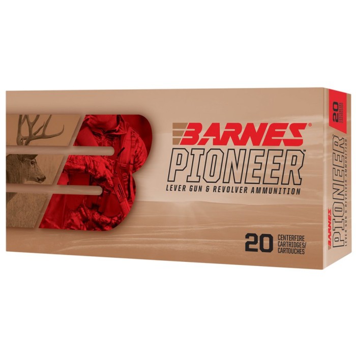 Barnes Pioneer .44 MAG, 300gr, JHP [MPN: 32172] - 20 rounds