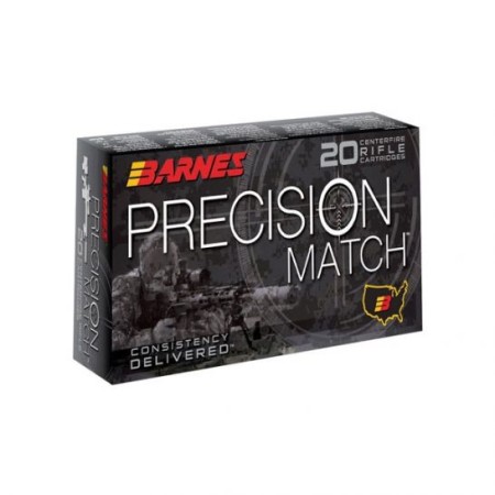 Barnes Precision Match 6.5 Grendel 120 gr OTM-BT 20 Rounds Ammunition - 30831