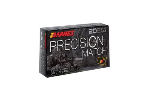 Barnes Precision Match 6.5 Grendel 120 gr OTM-BT 20 Rounds Ammunition - 30831