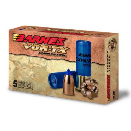 Barnes Vor-Tx 250 gr Expander Tipped 20 Gauge Slug, 5 Rounds - 20735