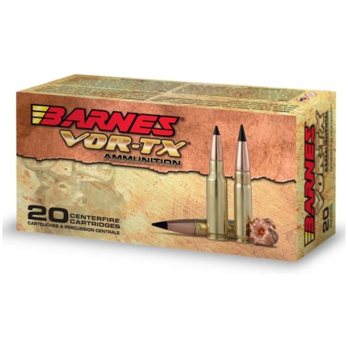 Barnes Bullets VOR-TX Rifle 6.5 Grendel 115 gr TTSX BT 20 Rounds Ammunition - 30829