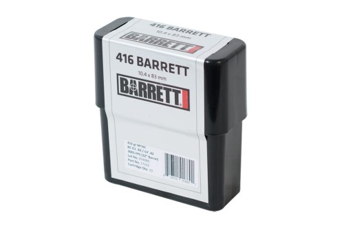 Barrett Firearms Ammo 416bar 452gr Mtac 80rd