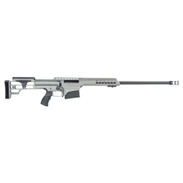 Barrett 14803 M98b Tactical 
Bolt 300 Winchester Magnum 24" 10+1 Fixed Metal Gray Stk Gray Cerakote/Black