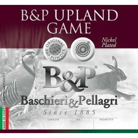 Baschieri & Pellagri Upland Game Shotshells- .410 ga 3 In 3/4 oz Size 4 1125 fps 25/ct, 4103BUP4