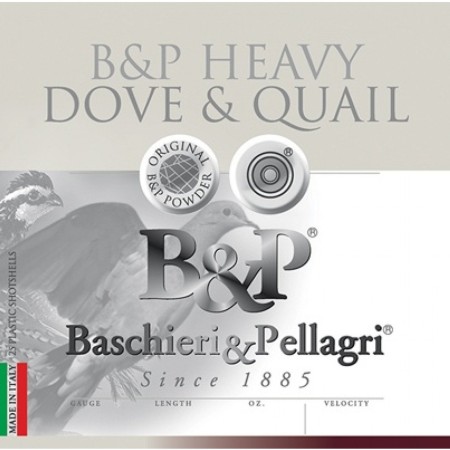 Baschieri & Pellagri Dove & Quail Shotshells- .410 ga 2-1/2 In 1/2 oz Size 8 1210 fps 25/ct, 410BD8