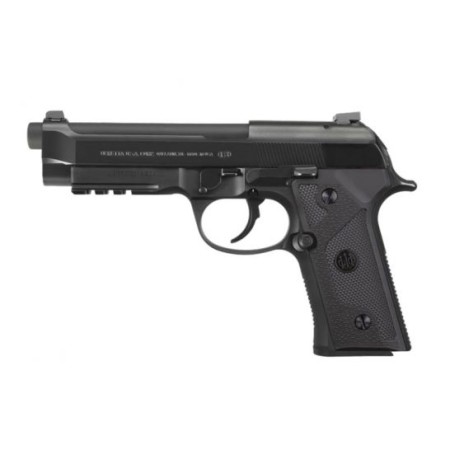 Beretta 92D 9mm Pistol With Rail And 92X Grip Frame, Black - SPEC0668A