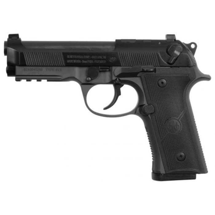 Beretta 92X Centurion RDO Optics Ready 9mm Pistol, Black - J92QR92170