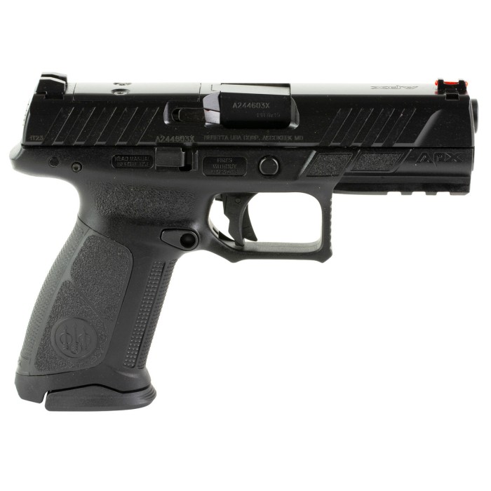 Beretta APX A1 FS 9mm, 4.25" Barrel, Black, Optic Ready, 15rd