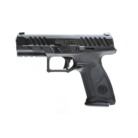 Beretta APX A1 9mm, 4.25" Barrel, Optics Ready, Night Sights, Black, 15rd