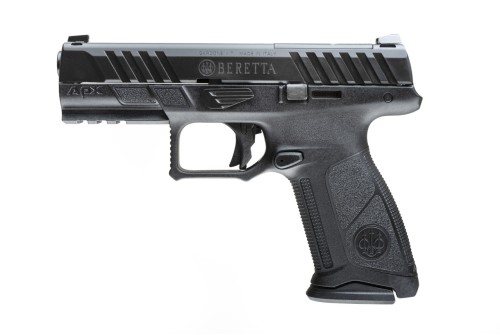 Beretta APX A1 9mm, 4.25" Barrel, Optics Ready, Night Sights, Black, 15rd