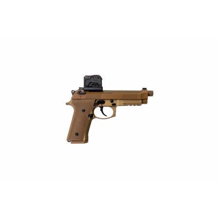 Beretta M9A4 9mm, 6.1" Threaded Barrel, Flat Dark Earth, Steiner Optic, 18rd